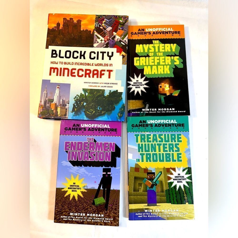 Minecraft Books Lot